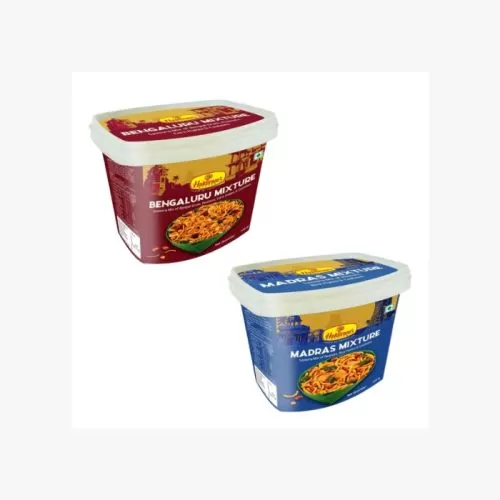 Haldiram's Madras Mixture and Bengaluru Mixture Combo